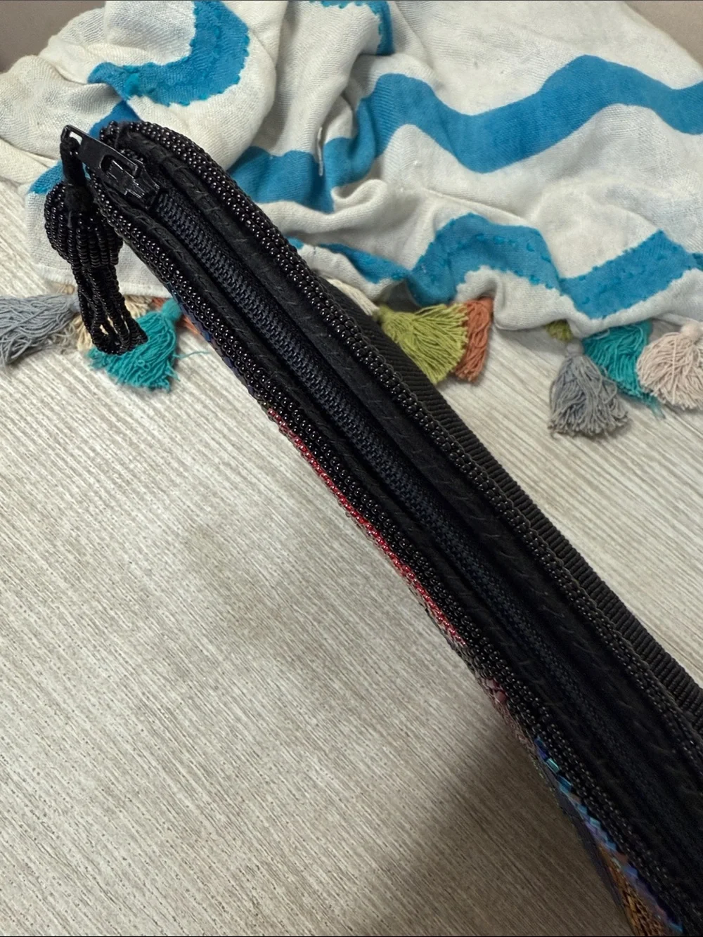 Beaded Multi-Color Evening Clutch